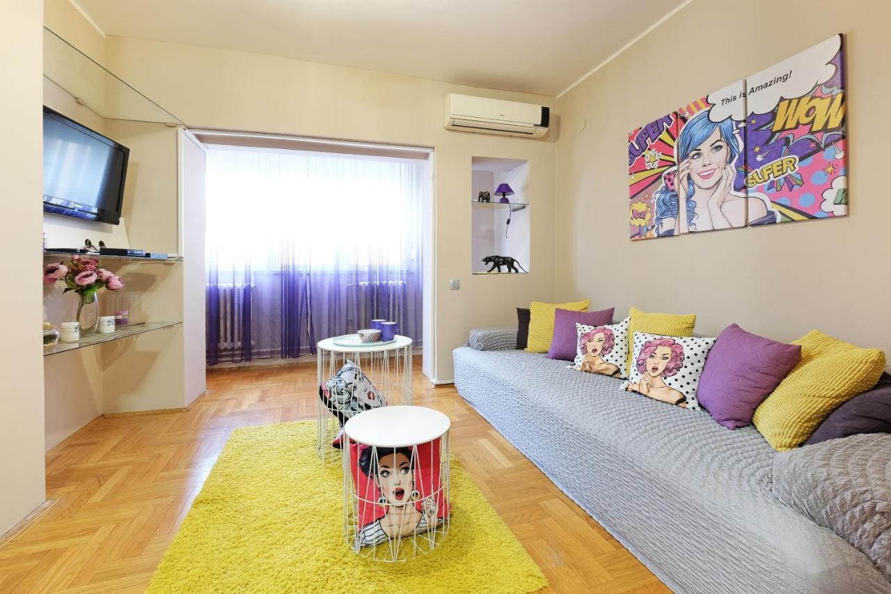 Sava Square Apartment Belgrad Exteriör bild