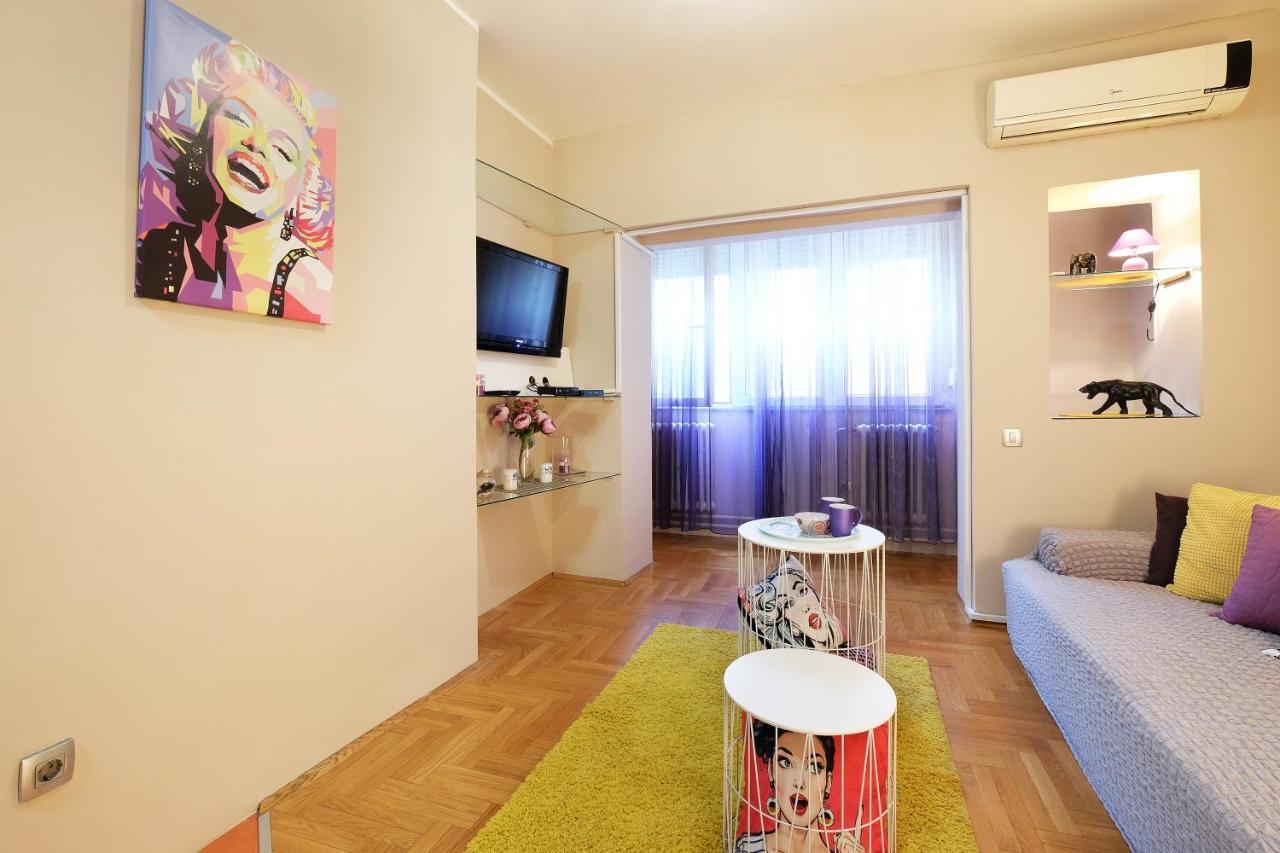 Sava Square Apartment Belgrad Exteriör bild